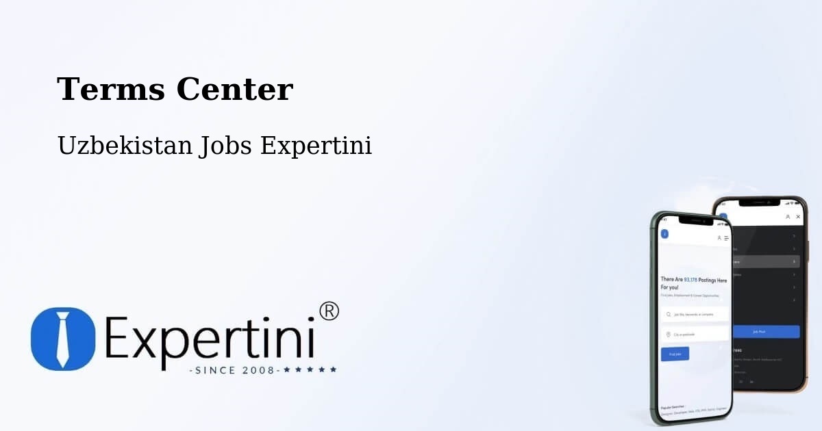 Terms of Service – Hamza - Uzbekistan Jobs Expertini